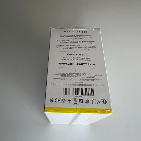 ZIIP DOT Microcurrent Acne Treatment Device (Gray) - new in box! - Picture 5 of 5